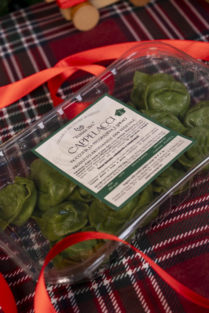 Natale 2025 Regali Vegano Ravioli Cappellacci Forma Veg